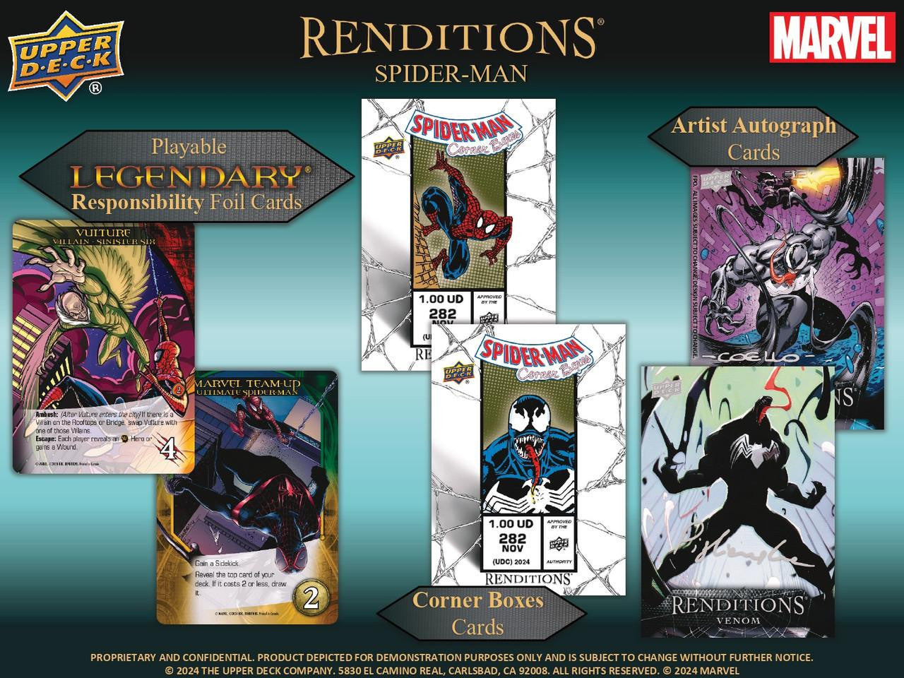 Marvel Renditions Spider-Man Hobby Box (Upper Deck)