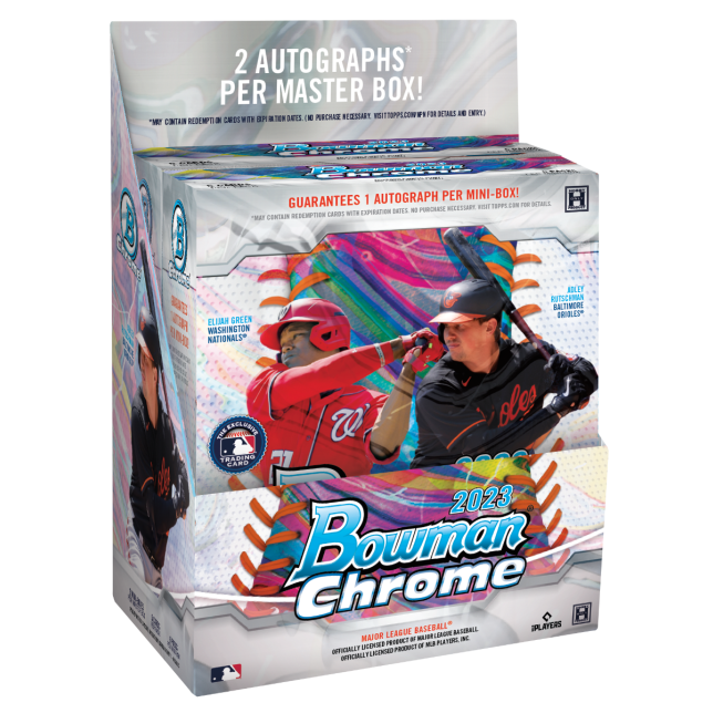 2023 Bowman Chrome Baseball Hobby Box