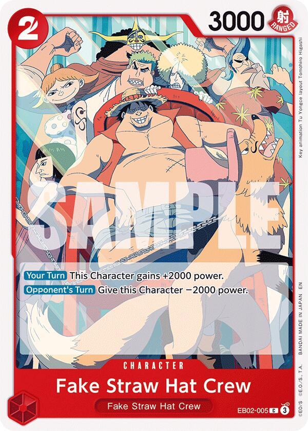 One Piece EB02 Anime 25th Collection - 005 - FAKE STRAW HAT CREW