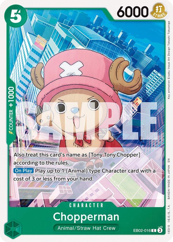 One Piece EB02 Anime 25th Collection - 016 - CHOPPERMAN