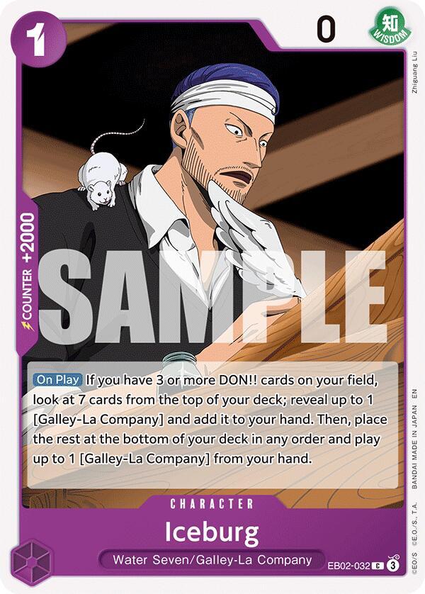 One Piece EB02 Anime 25th Collection - 032 - ICEBURG