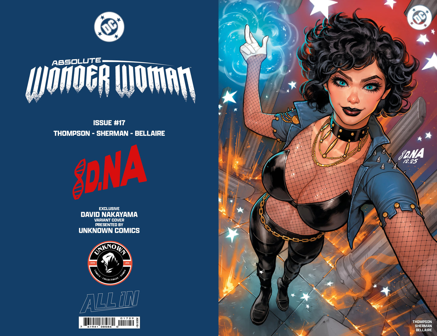 ABSOLUTE WONDER WOMAN #17 DAVID NAKAYAMA EXCLUSIVE VIRGIN VAR (02/25/2026)