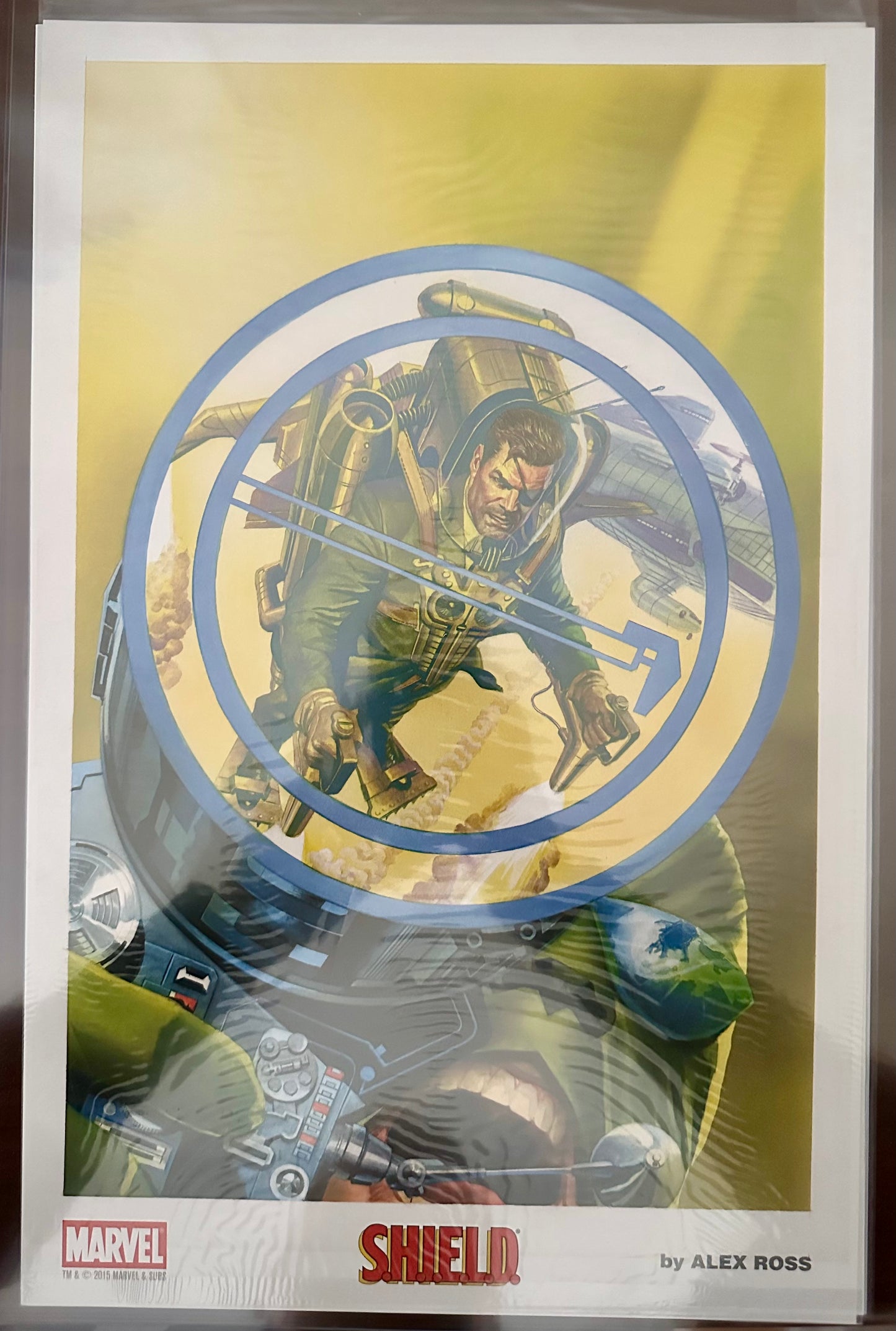 S.H.I.E.L.D. 11x17 Art Print - by Alex Ross