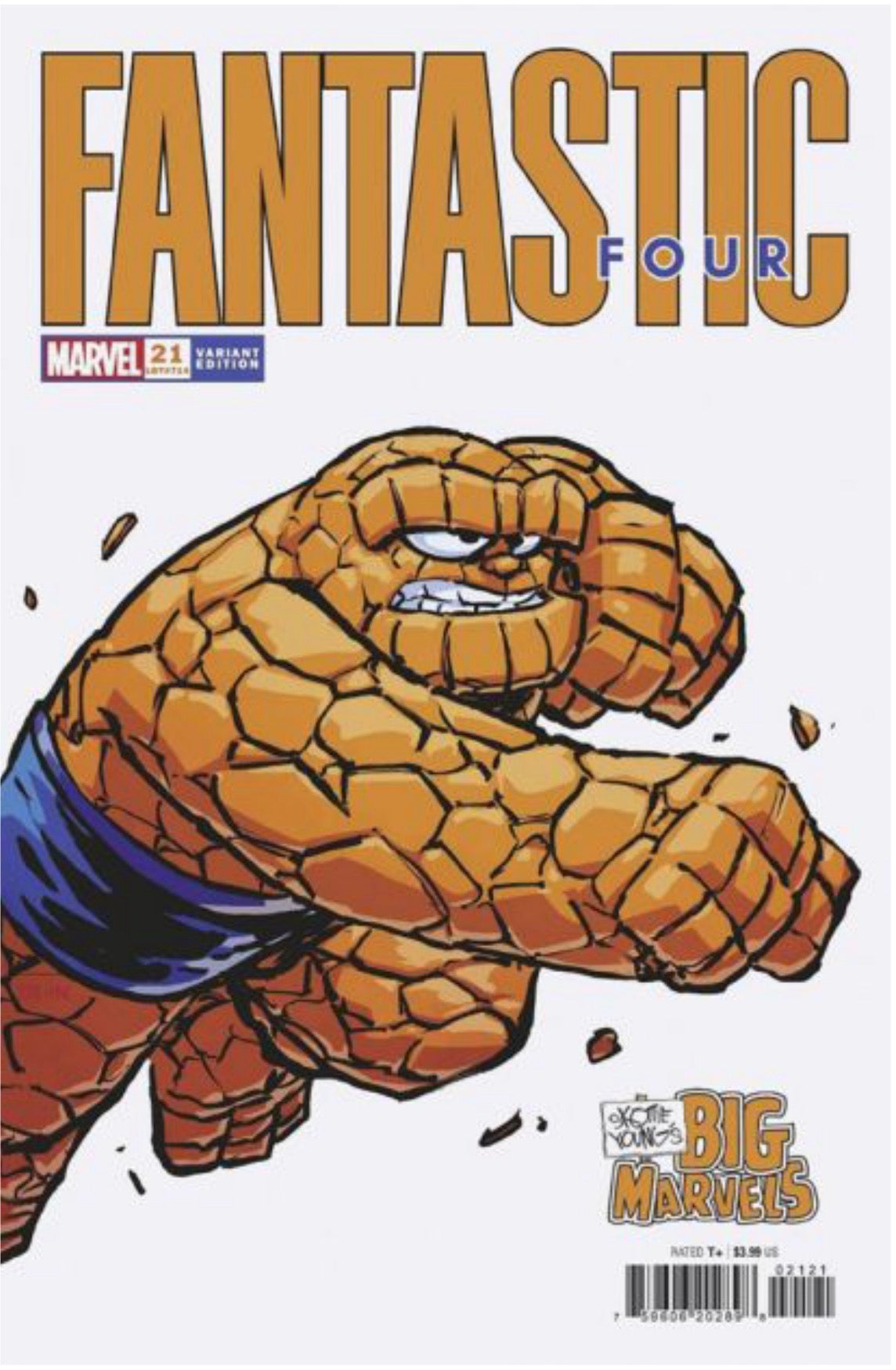 Fantastic Four #21 - Skottie Young Big Marvels Variant