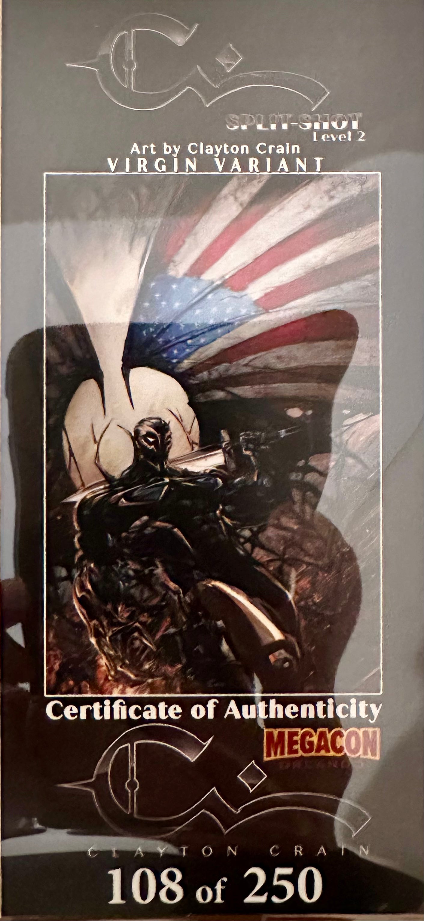 Clayton Crain Megacon 2025 Sketchbook / Art Book - SIGNED - COA LTD 250