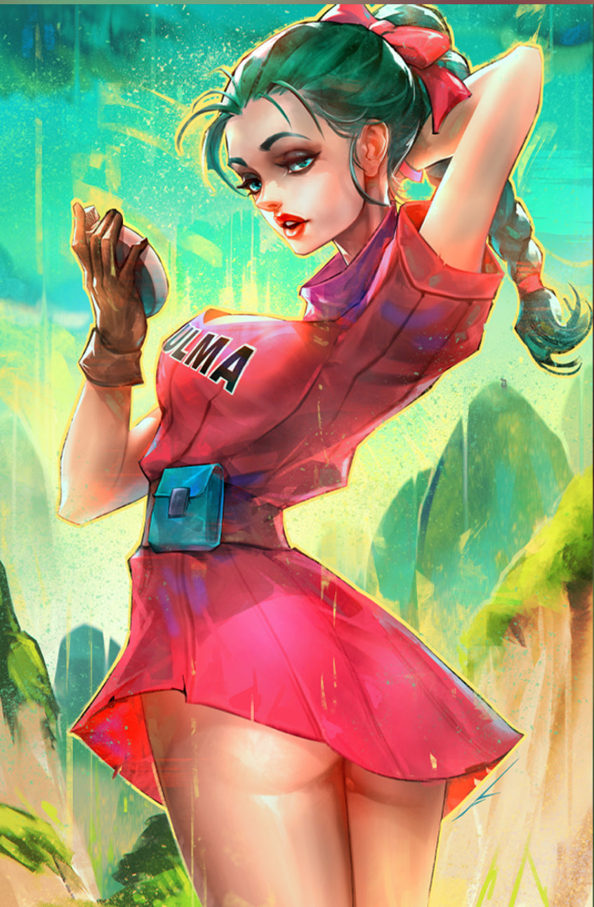 Bulma - Pink Dress 2025 Fan Expo Dallas Ivan Tao / Davis Rider Dragon Ball Z Exclusive - LTD to 100