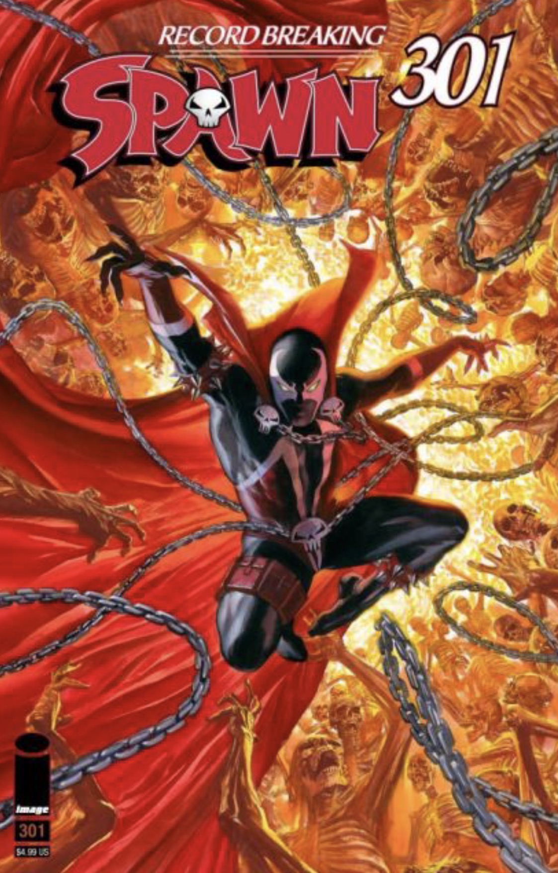 Spawn #301 - Alex Ross Exclusive Variant