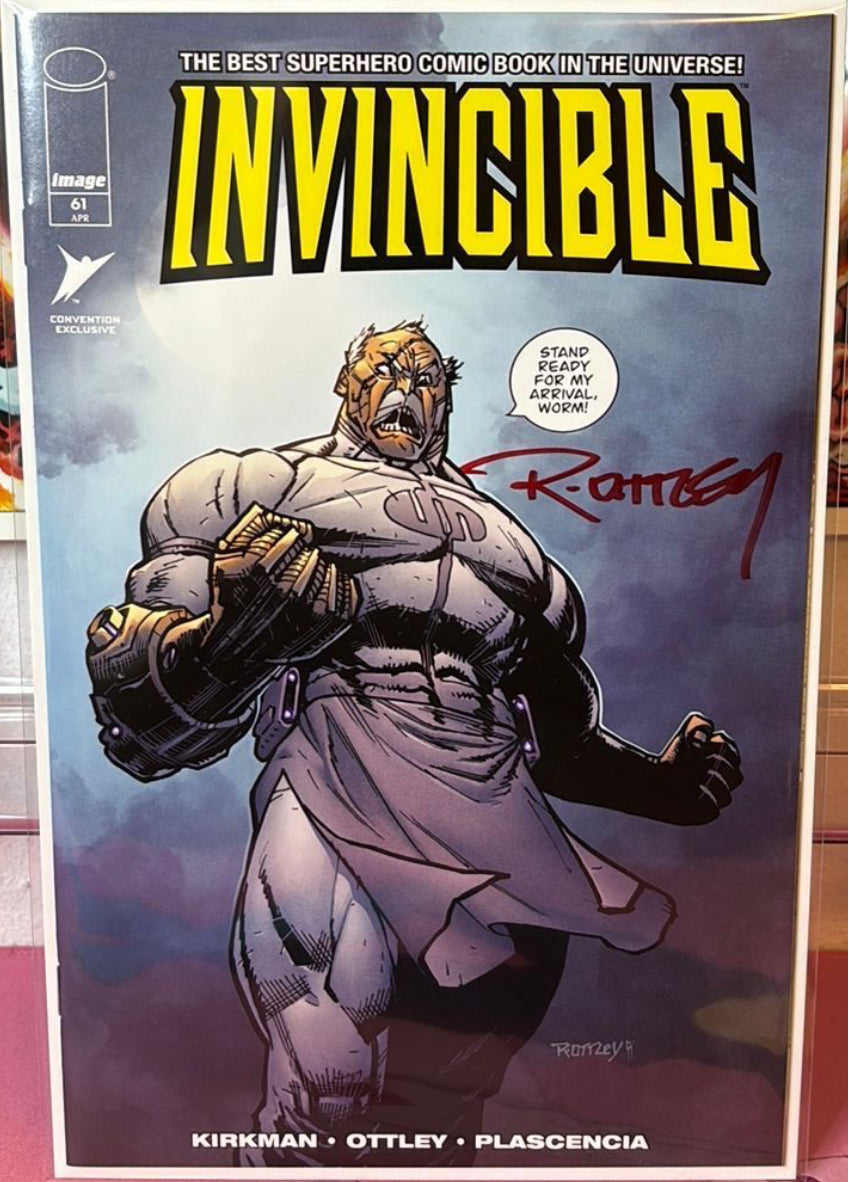 Invincible #61 - 2025 C2E2 Exclusive - Signed by Ryan Ottley