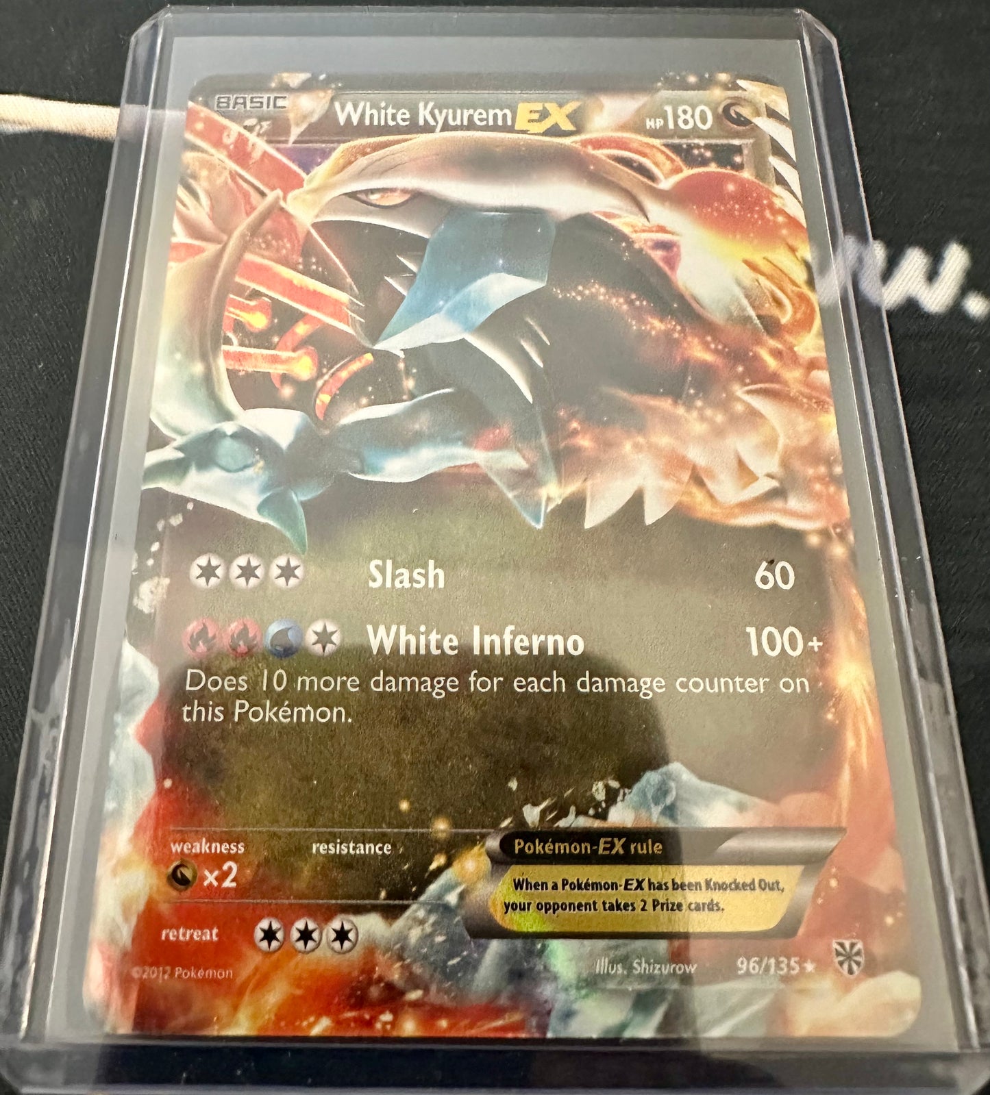 Pokemon White Kyurem Battle Deck Pack with Promo Cards
