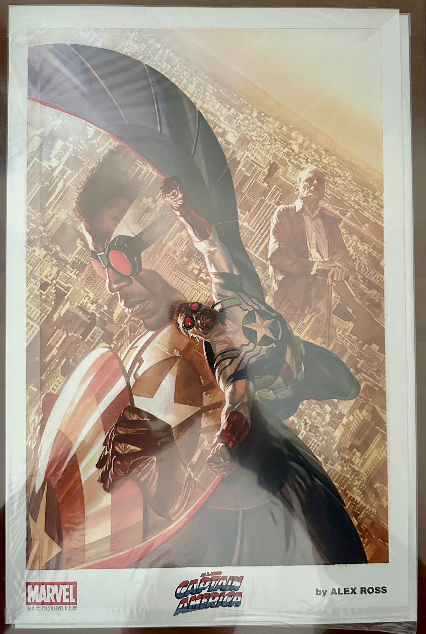 All New Captain America - 11x17 Art Print - by Alex Ross