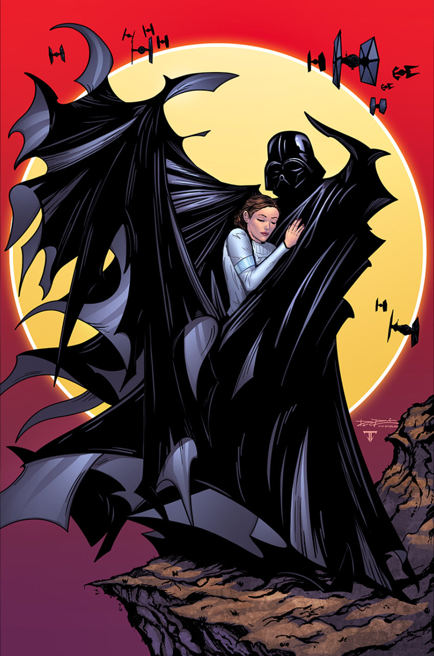Fame: Hayden Christensen Vader Batman 423 Homage - 2025 Dallas Fan Expo Davis Rider Spot Foil Signed Edition