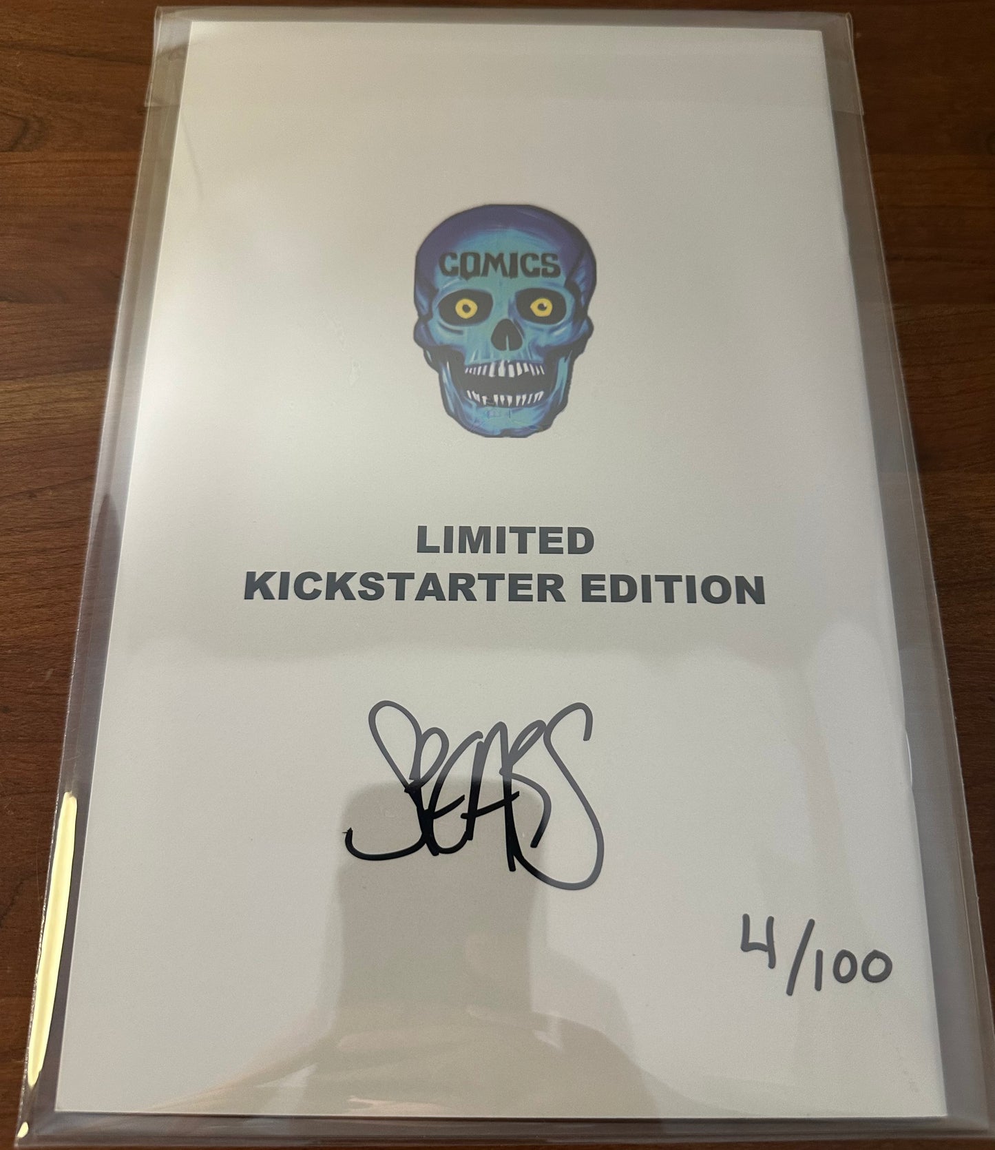 Mark Spears Monsters: The Monster & The Wolf #1 in 3D - Limited Kickstarter Edition - Signed by Mark Spears #4/100