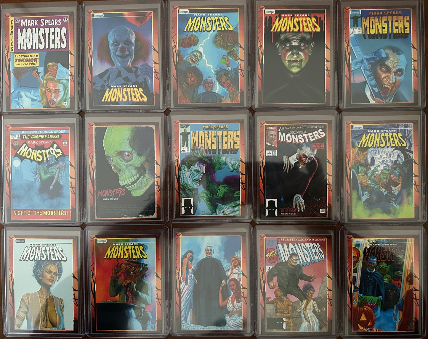 2026 Mark Spears Monsters Halloween Base Trading Cards