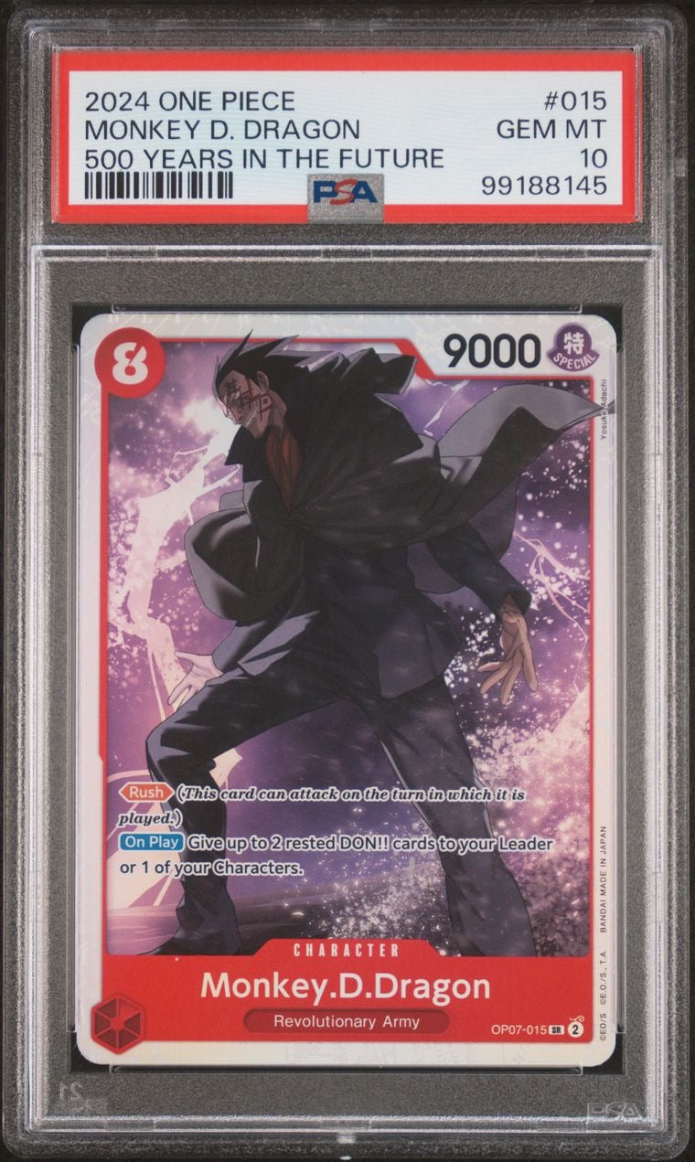 One Piece TCG 500 Years in the Future OP-07 #015 SR Monkey D. Dragon P Philly Cards & Comics One Piece TCG 500 Years in the Future OP-07 #015 SR Monkey D. Dragon P Philly Cards & Comics