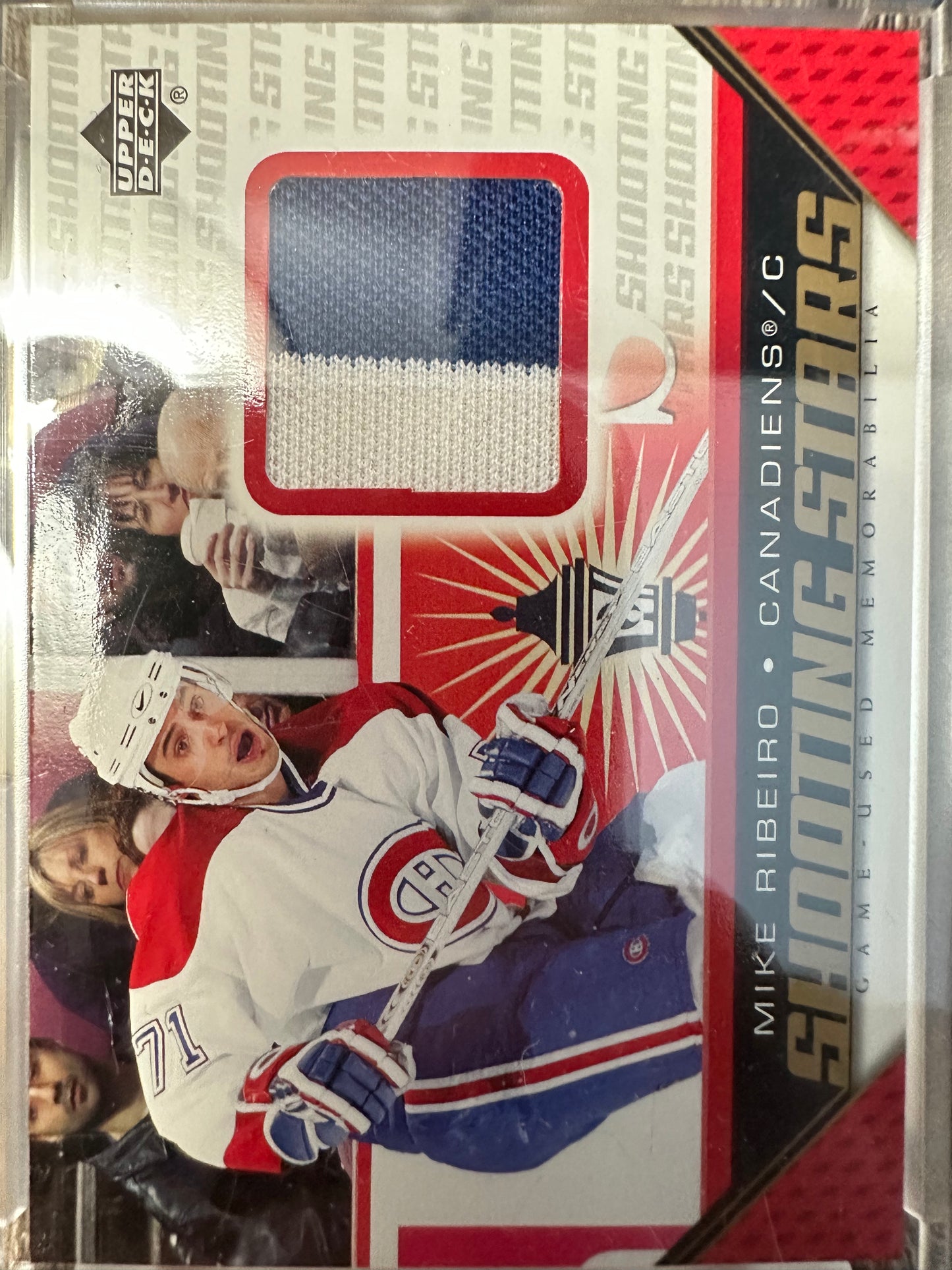 2005/06 Upper Deck Hockey Shooting Stars Jersey - Mike Ribeiro