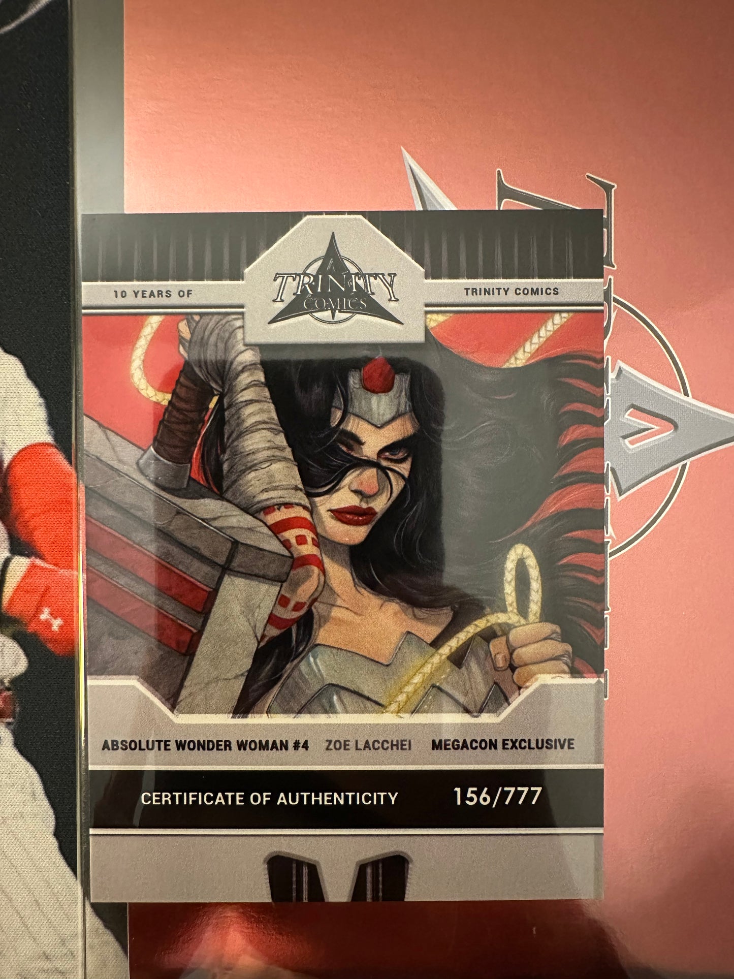 Absolute Wonder Woman #4 - Zoe Lacchei Megacon 2025 Variant - LTD 777