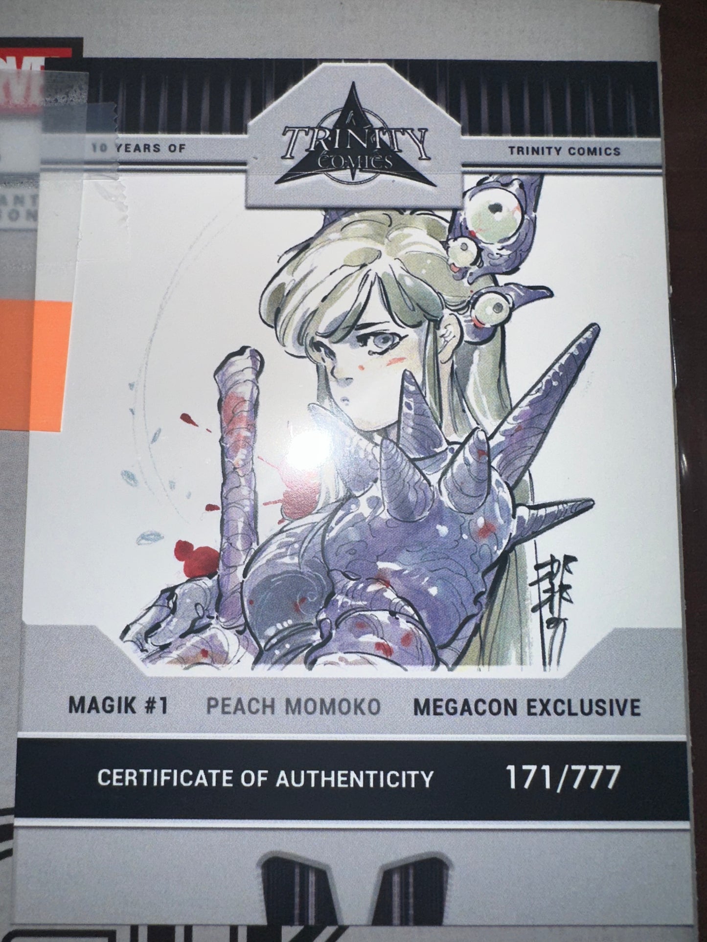 Magik #1 - Peach Momoko Virgin Trinity Comics Variant - LTD 777