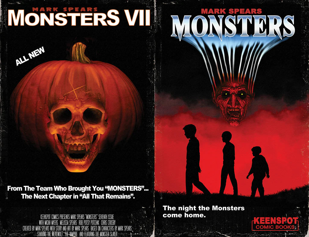 Mark Spears Monsters #7 - Holofoil Halloween Flip Cover (Cover F)