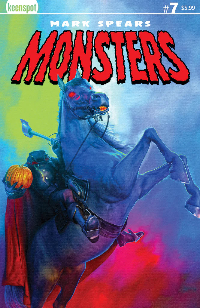 Mark Spears Monsters #7 Cover Set (Cover A, B, C, E)