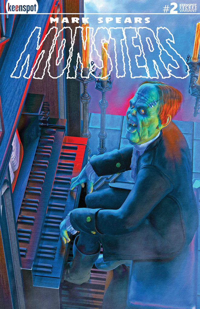 Mark Spears Monsters #2 - Third Print - 2025 SDCC Exclusive - Cardstock Cover C (Keenspot Secret Exclusive)