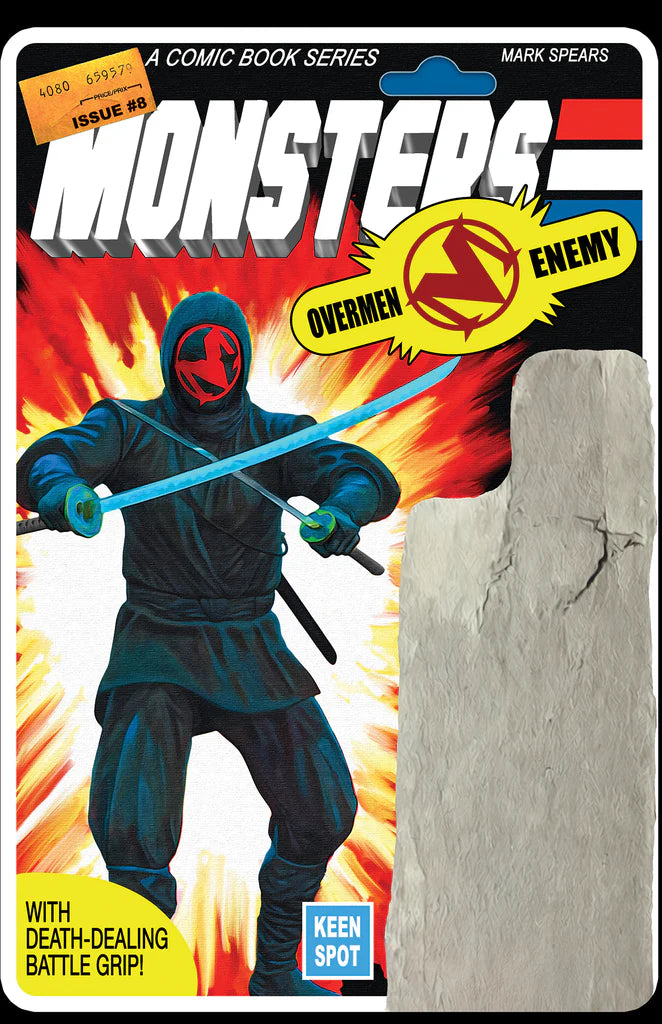 Mark Spears Monsters #8 - Keenspot Exclusive Action Figure Variant (Cover E)