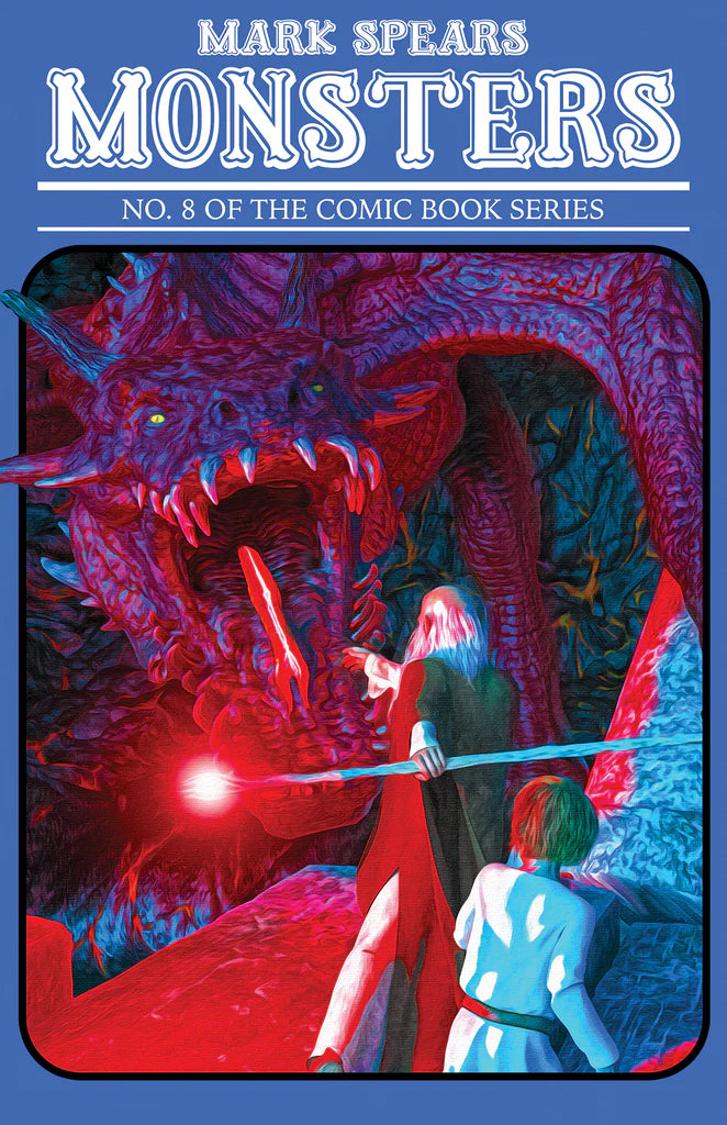 Mark Spears Monsters #8 - Keenspot Exclusive D&D Blue Holofoil (Cover G)