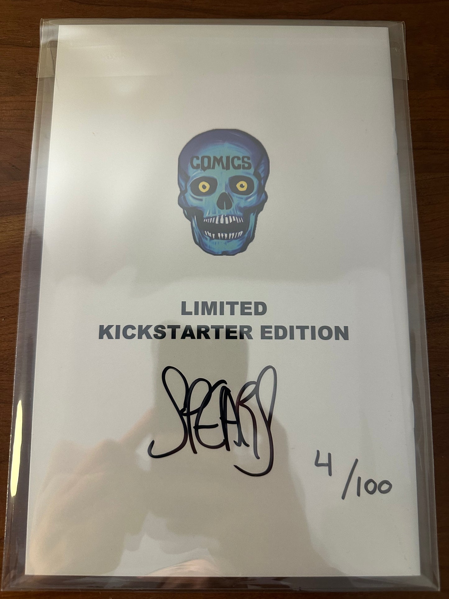 Mark Spears Monsters: The Monster & The Wolf #1 3D - Limited Kickstarter Edition - Signed by Mark Spears #4/100