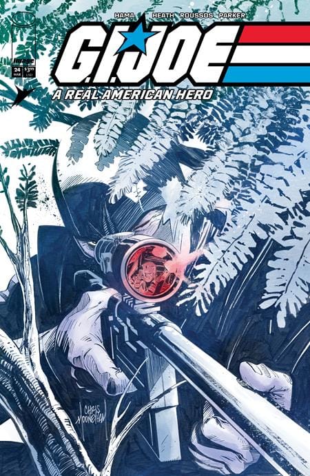 GI JOE A REAL AMERICAN HERO #24 HAMA FILES EDITION CVR B CHRIS MOONEYHAM VAR
