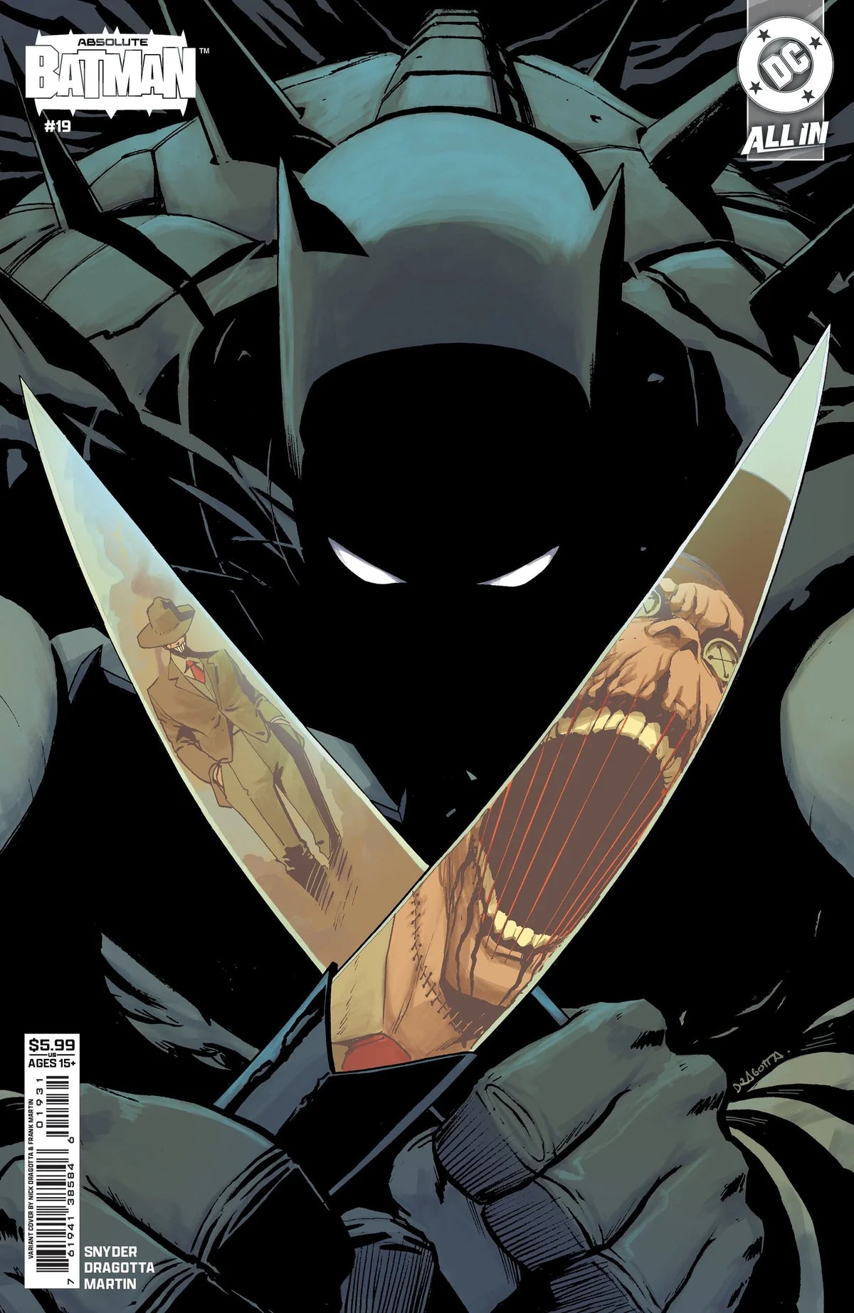 Absolute Batman #19 - Cover C - Dragotta Cardstock Variant