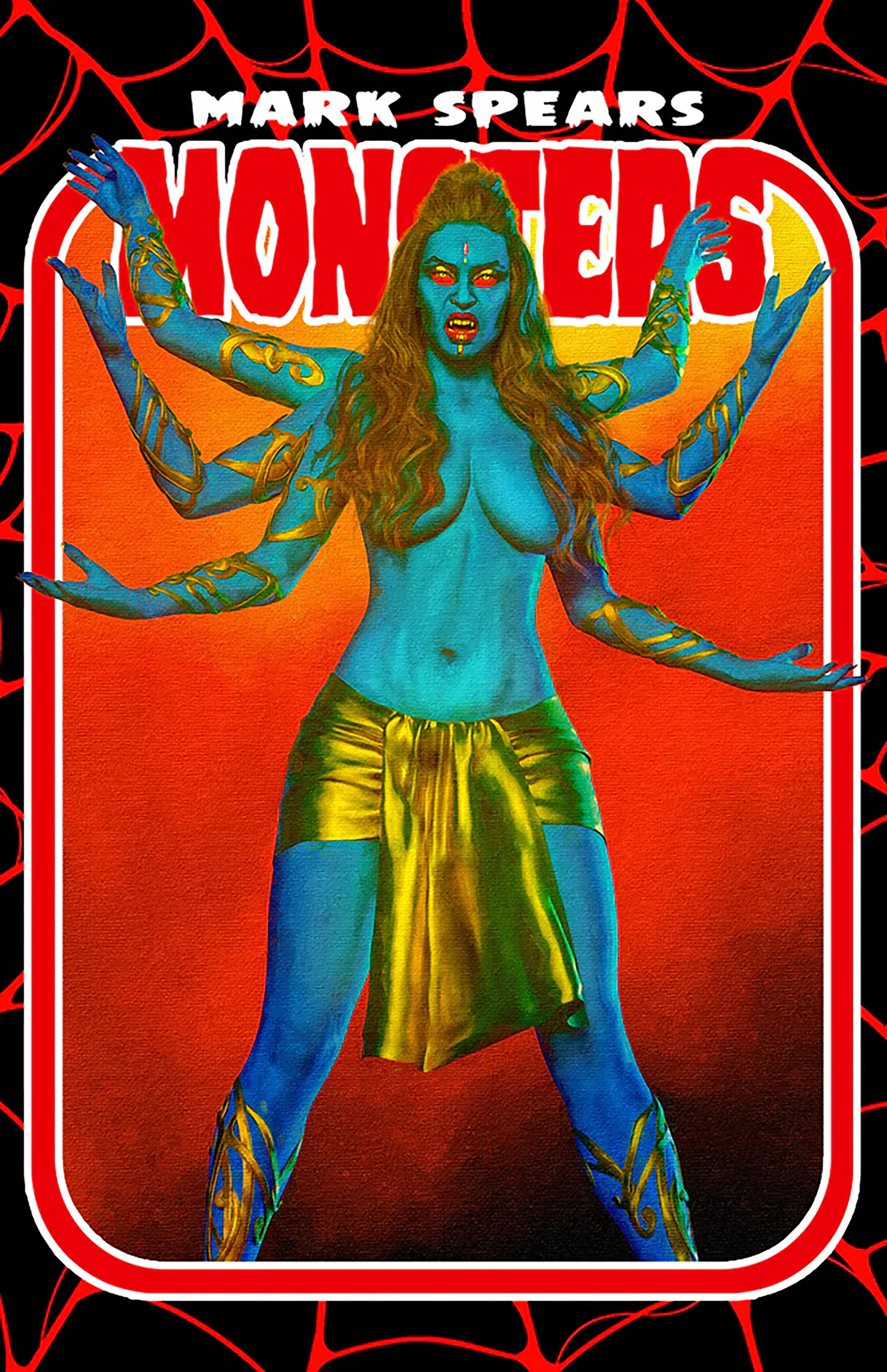 Mark Spears Monsters #5 - Keenspot Exclusive Holofoil Cover J