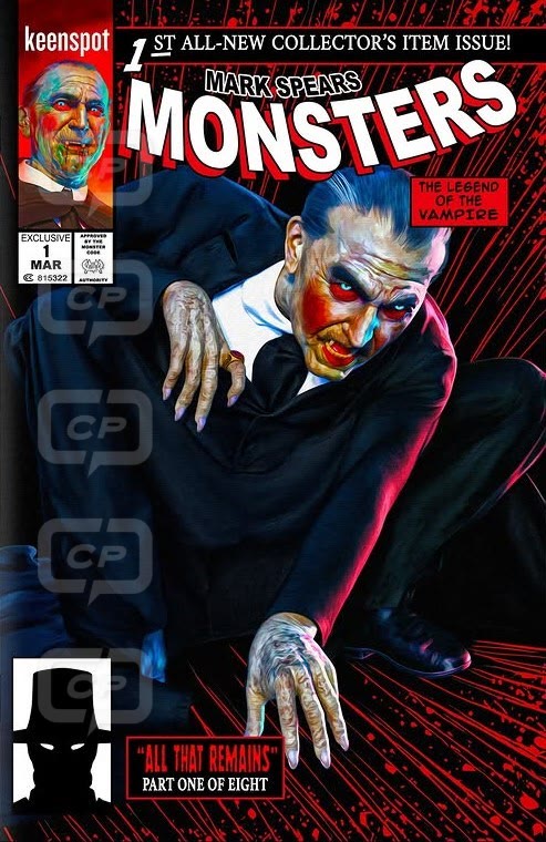 Mark Spears Monsters #1 - 4th Print C2E2 2025 Exclusive - Red Blood Web