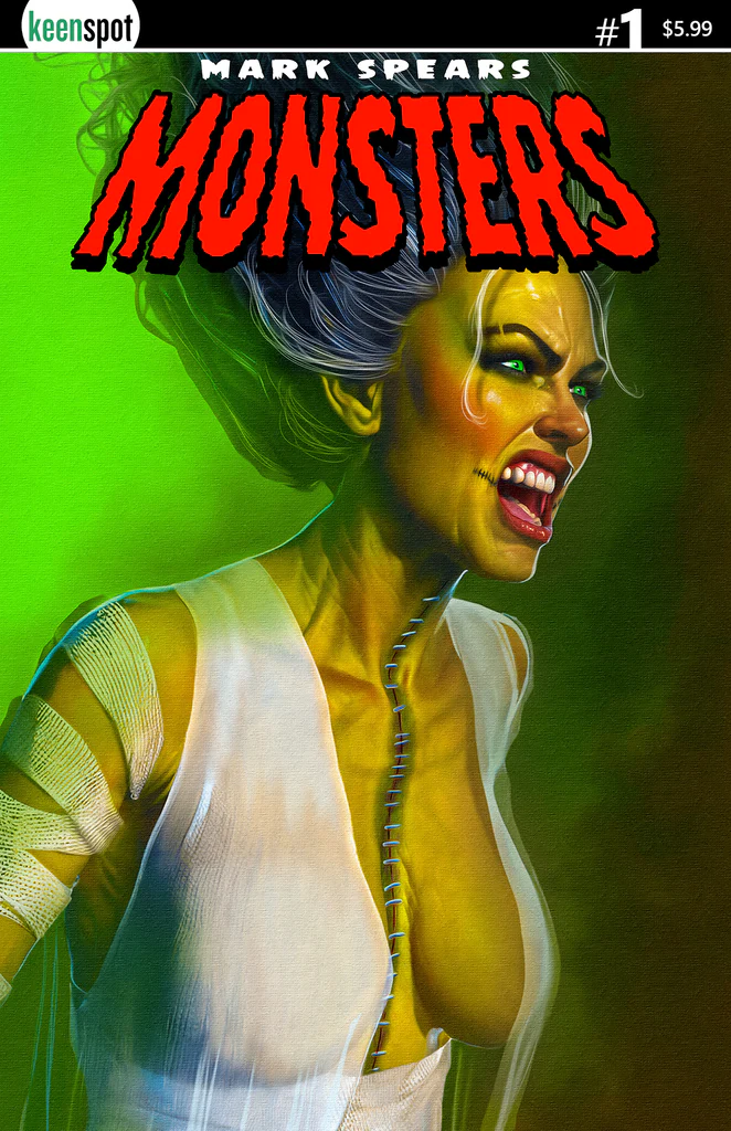 Mark Spears Monsters #1 - Cover E (Bridezilla) - 1st Print
