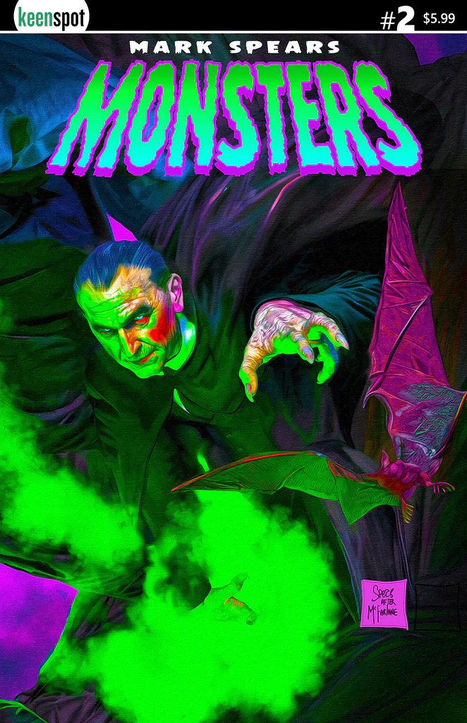Mark Spears Monsters #2 - Cover B (SPAWN #1 HOMAGE) - 1st Printing