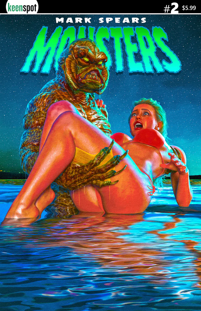 Mark Spears Monsters #2 - Cover C (CREATURE FEATURE) - 1st Printing