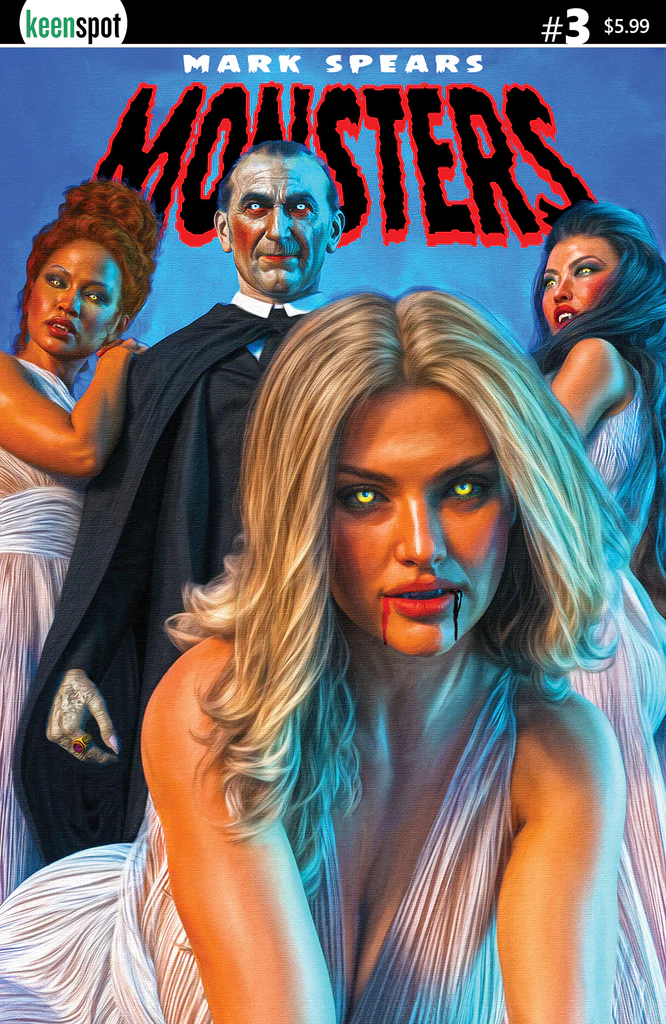 Mark Spears Monsters #3 - Cover B (DRACULA & THE BRIDES) - 1st Printing