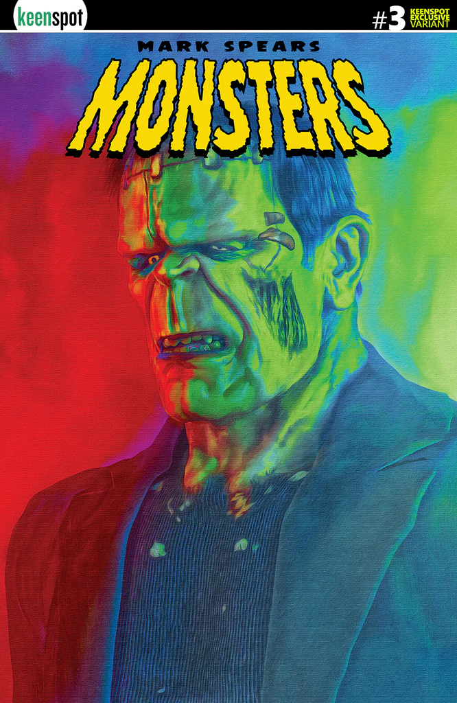 Mark Spears Monsters #3 - Cover J (HOLOFOIL KEENSPOT EXCLUSIVE COVER) - 1st Printing