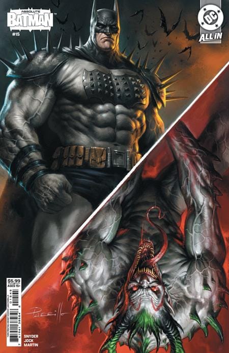 ABSOLUTE BATMAN #15 (Third Printing) COVER B LUCIO PARILLO CARD STOCK