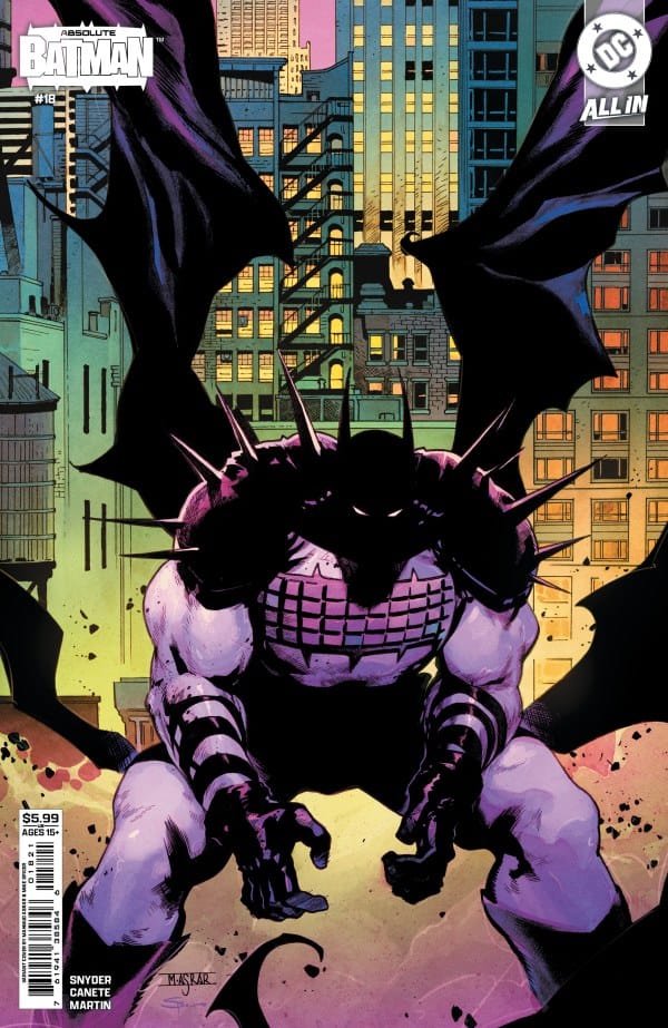ABSOLUTE BATMAN #18 - COVER B MAHMUD ASRAR CARD STOCK VARIANT