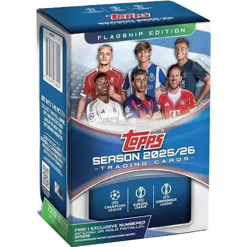 2025/26 Topps UCC Club Competitions Factory Sealed Value Box