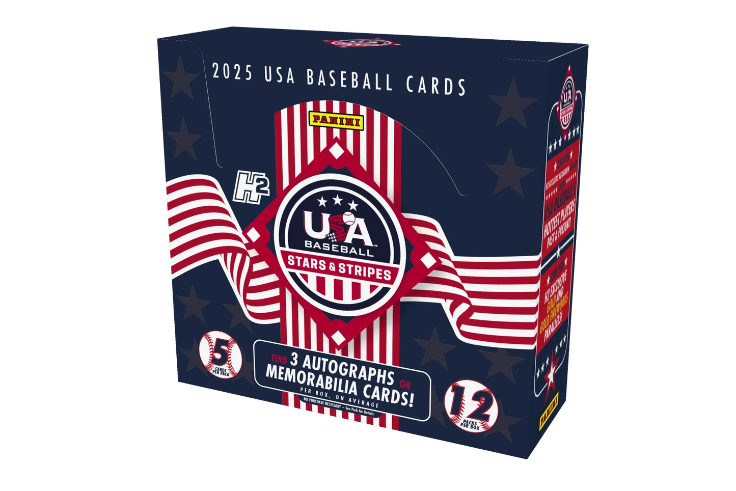2025 Panini USA Stars & Stripes Baseball - H2 Box