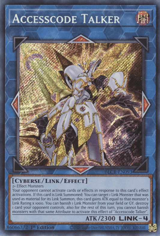 Accesscode Talker [BLCR-EN093] Secret Rare