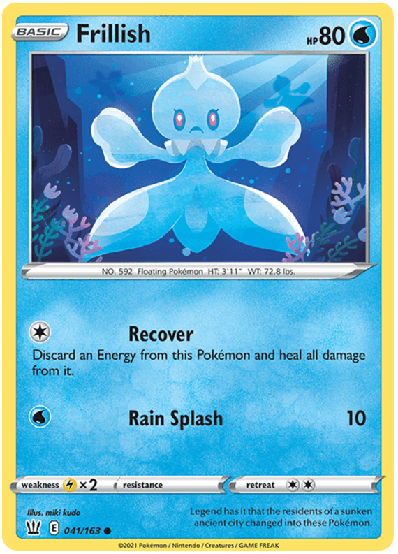 Frillish (041/163) [Sword & Shield: Battle Styles]