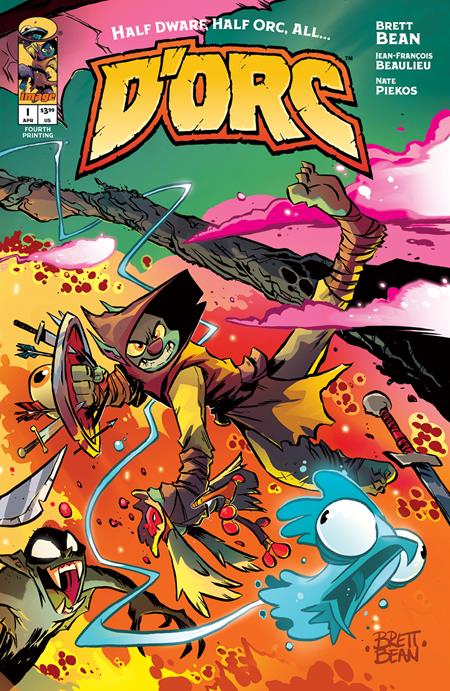 DORC #1 4TH PRINTING COVER A BRETT BEAN