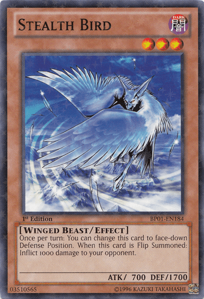 Stealth Bird [BP01-EN184] Starfoil Rare
