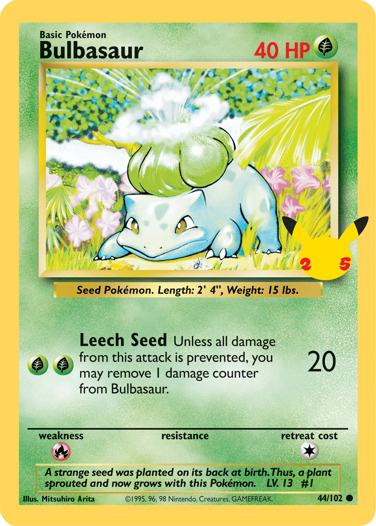 Bulbasaur (44/102) [First Partner Pack]