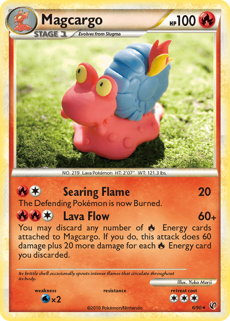 Magcargo (6/90) [HeartGold & SoulSilver: Undaunted]