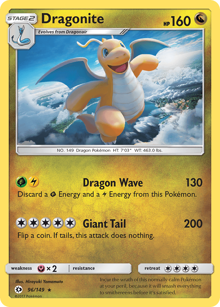 Dragonite (96/149) [Sun & Moon: Base Set]