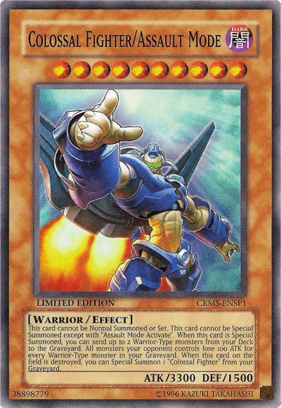 Colossal Fighter/Assault Mode [CRMS-ENSP1] Super Rare
