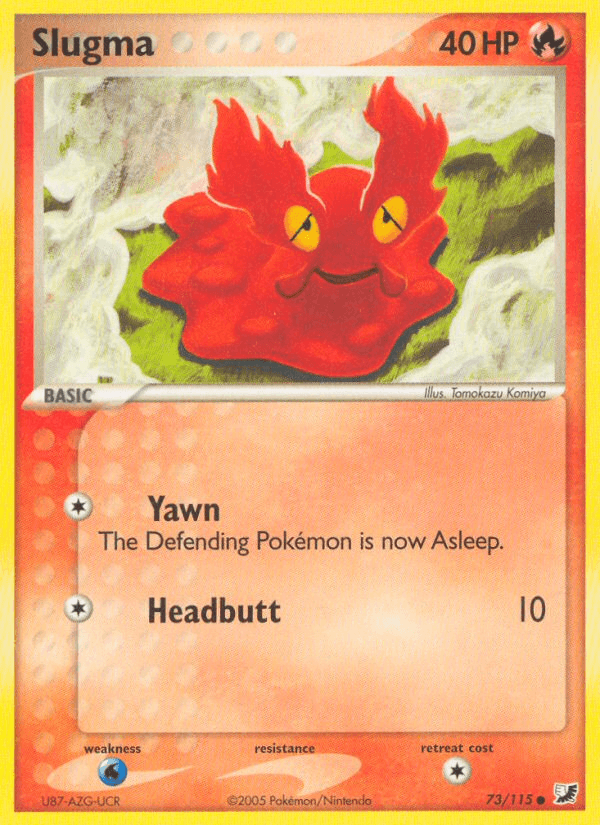 Slugma (73/115) [EX: Unseen Forces]
