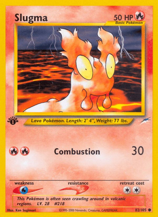 Slugma (82/105) [Neo Destiny 1st Edition]